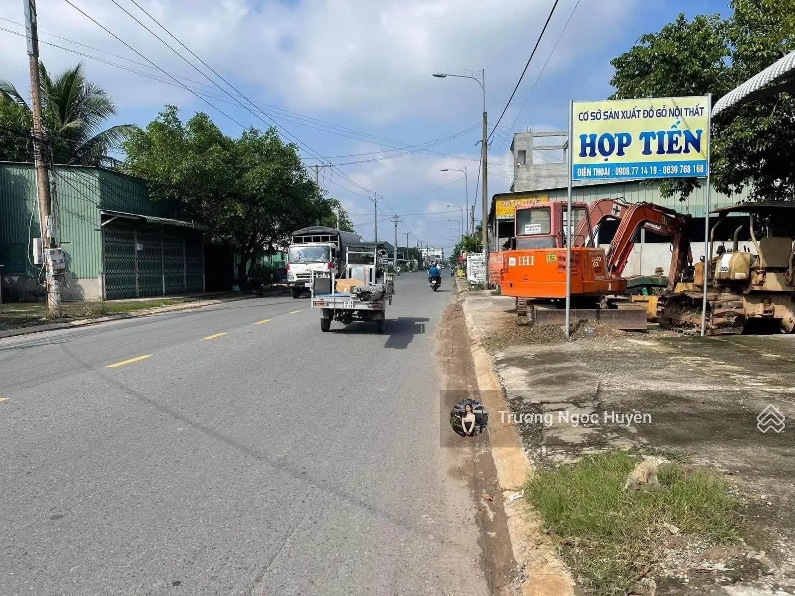 Kẹt tiền bán đất Đ. Hồ Thị Nhâm, Long Đức, gần trường Cao Đẳng Trà Vinh (6x20m) giá 550triệu SHR