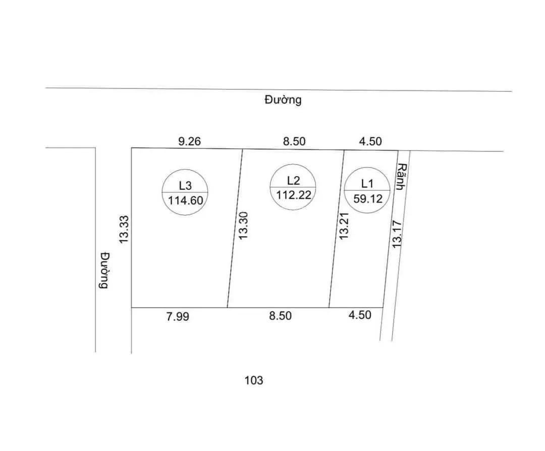 59,2m2 đất Đông Tảo, Khoái Châu, mặt tiền 4,5m, đường rộng 4m chỉ 1,2 tỷ