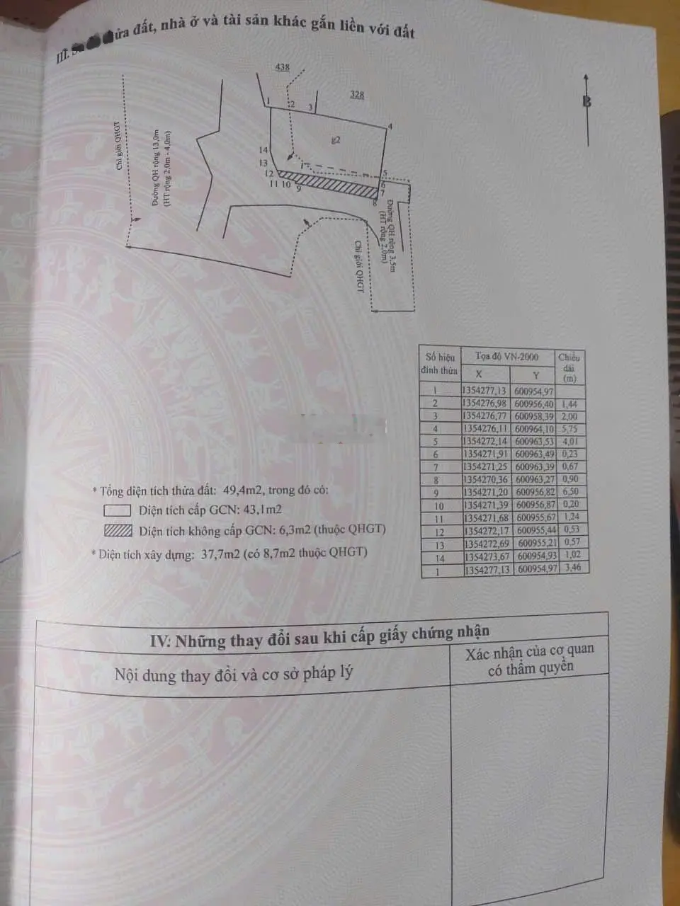 Nhà 2 tầng ngay TTTP Đường Hương Điền, Phường Phước Hải cách siêu thị coopmart chỉ 300m
