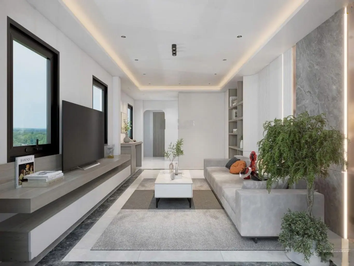 Nhà mới phố Sài Đồng thang máy nhập khẩu sẵn ở ô tô vào nhà