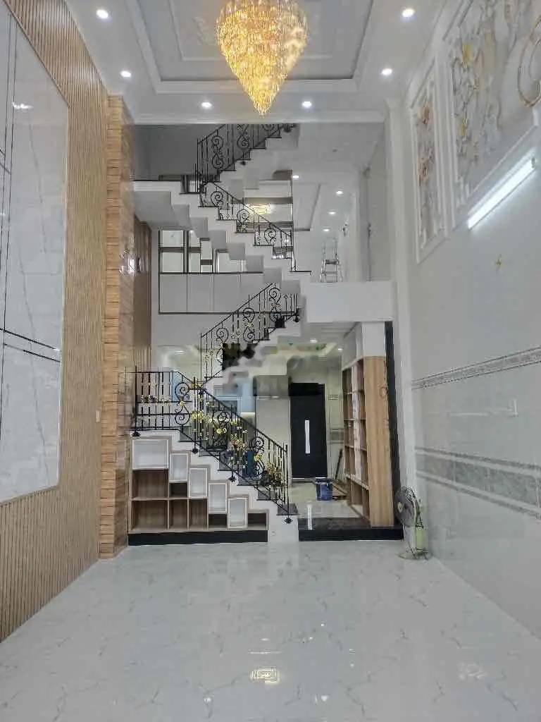 BÁN NHÀ 4 TẦNG MỚI XÂY 2024- ĐƯỜNG 6 MÉT - LÔ TƯ - 70m2 (4x16) - BHH A