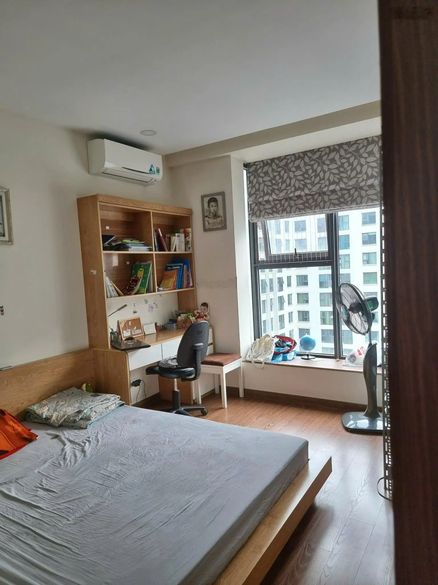Loại 3 ngủ duy nhất có ban công phòng khách. Chính chủ bán căn 106m2, tầng cao, căn góc, full NT.