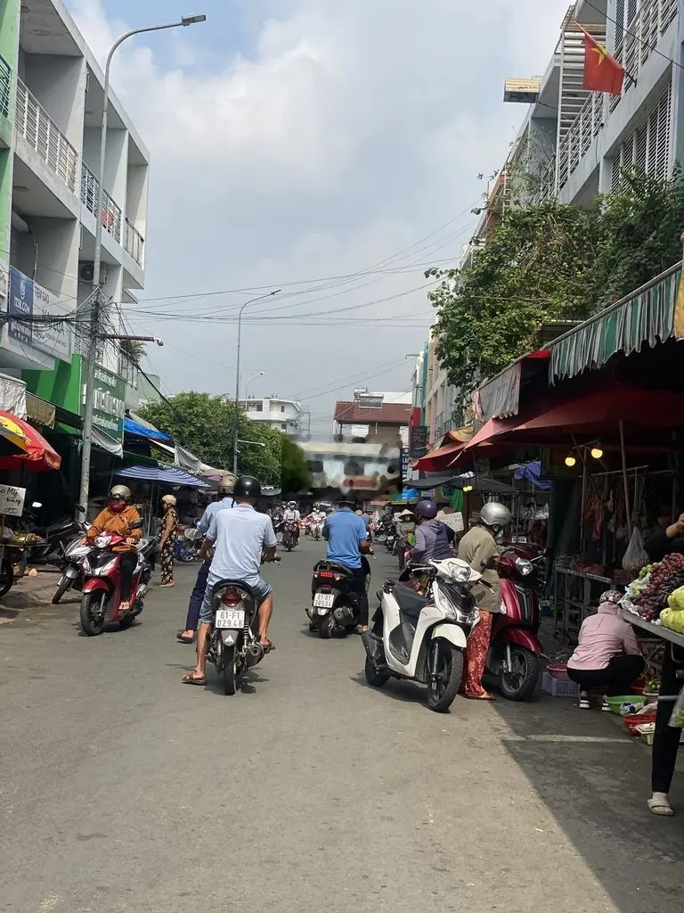 Bán nhà mặt tiền Chợ Đình, Thủ Dầu Một Giá 9ty