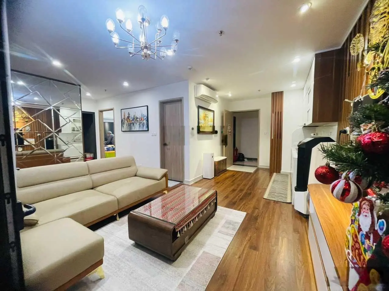 Nhanh tay nhận ngay căn hộ 2PN + 1 góc full đồ 70m2 chỉ với 2,9 tỷ tại Vinhomes Ocean Park Gia Lâm