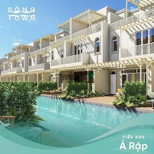 Cara World Cam Ranh ra mắt Sông Town chỉ 699tr sở hữu Nhà phố bên Biển