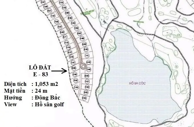 Bán 1000m2 đất nền dự án Biệt thự sân Golf Tam Đảo giá chỉ 12 tỷ.