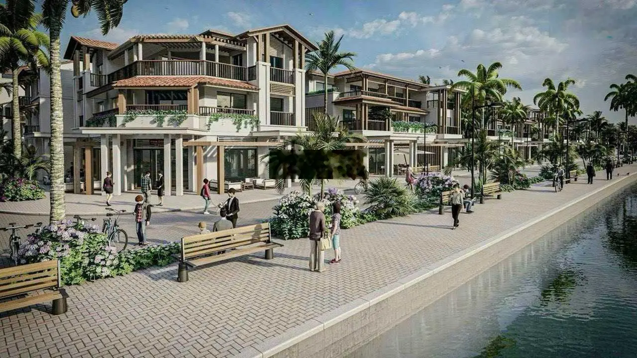 Biệt thự, shophouse The Sonata Đà Nẵng, tổ hợp 3ha mặt tiền sông Hàn, CK 16% - 18% (Sổ đỏ lâu dài)
