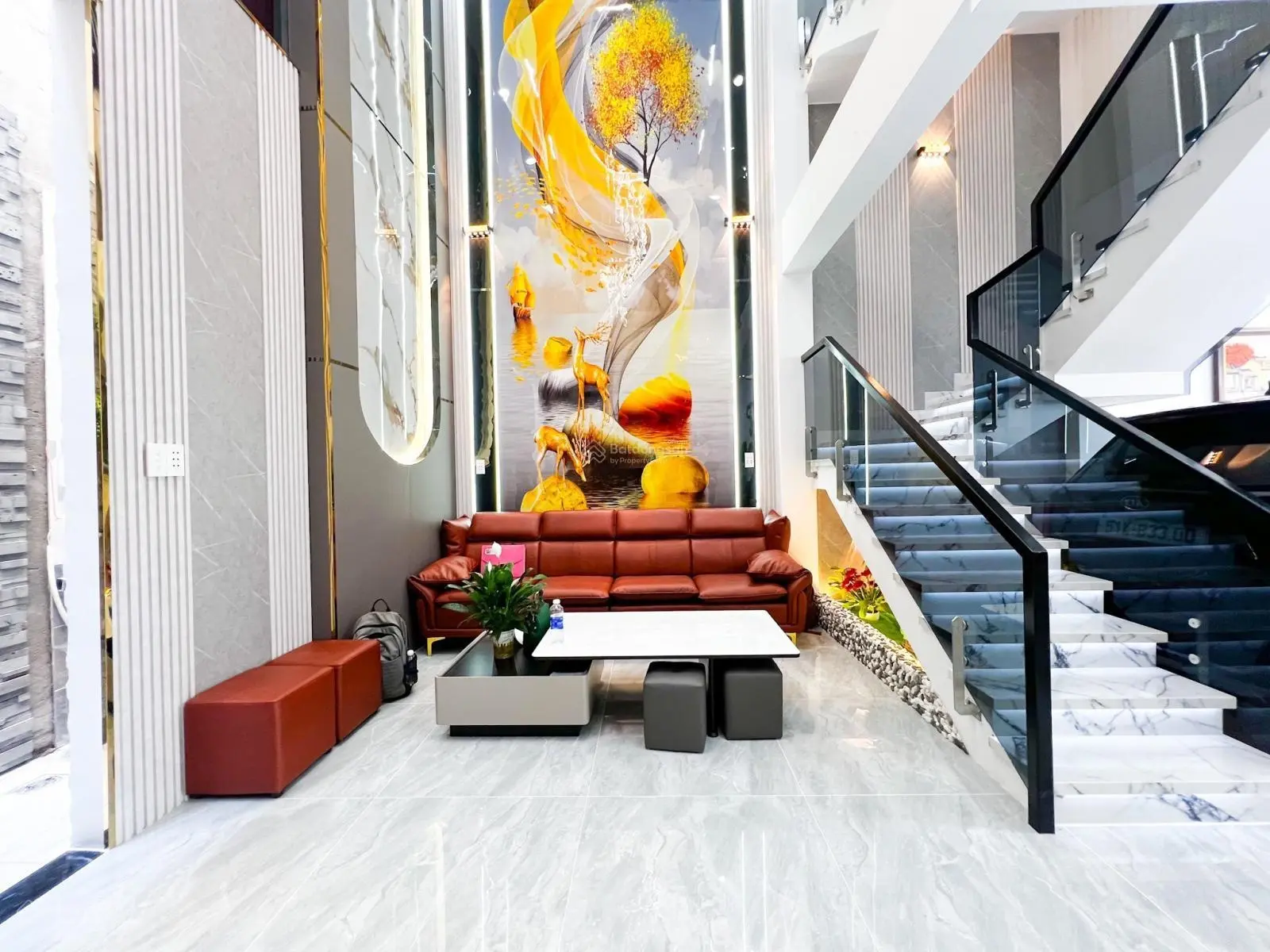 Bán nhà mới full nội thất CN 50,3m2 hoàn công đường xe hơi vào nhà gần quận 7