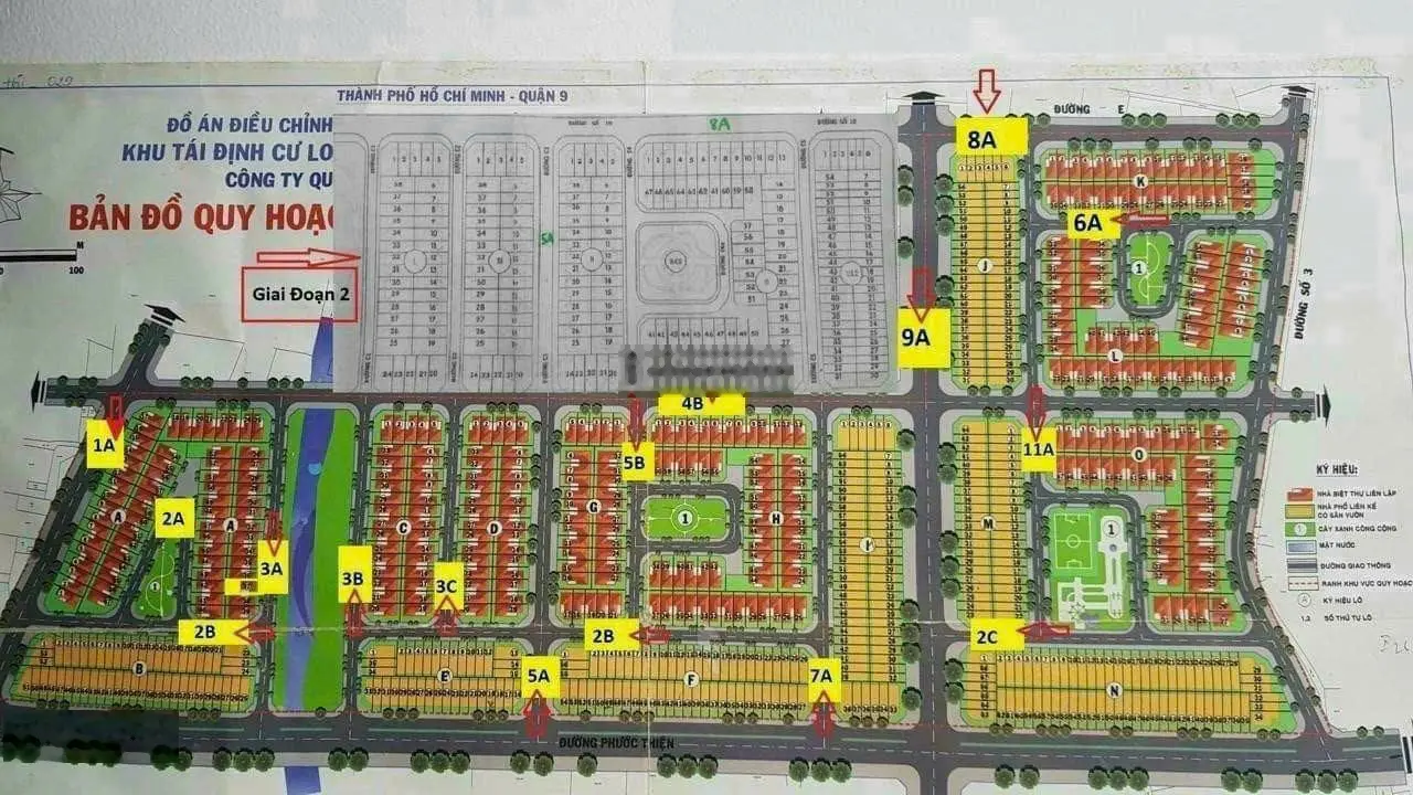 Cần bán đất nền đường 9A dự án Tái Đinh Cư Phước Thiện giá chỉ 118 triệu/m2
