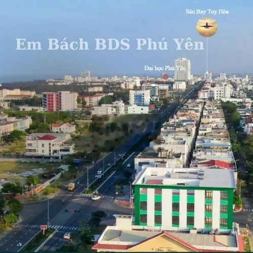 Đất Biệt Thự 350m2 Đại Lộ Hùng Vương TP Tuy Hòa Cho thuê 30tr/Th