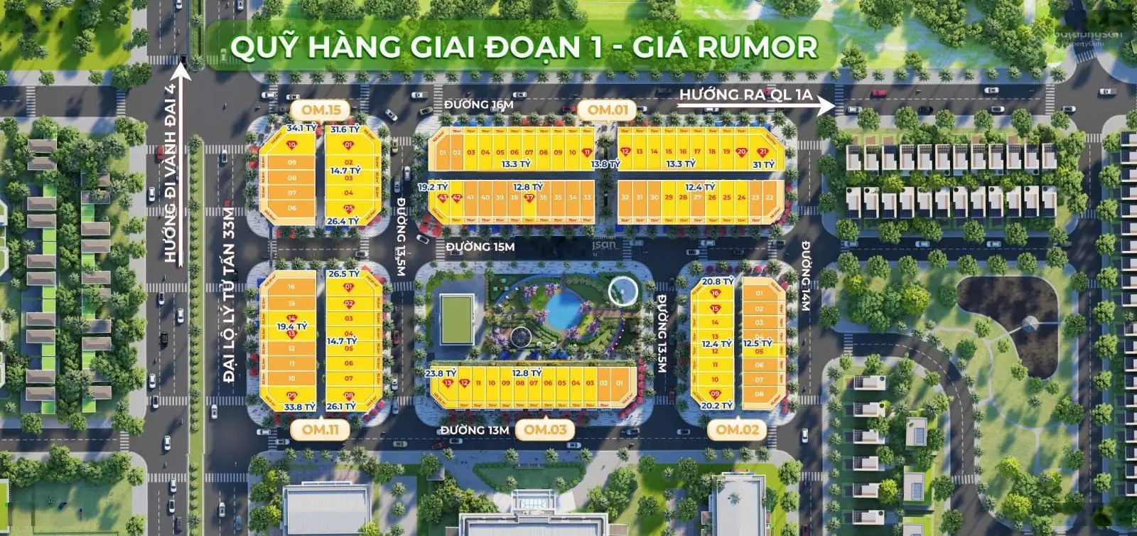 Đợt 2 dự án Him Lam Boulevard quỹ căn giá cực tốt, ck lên tới 6%