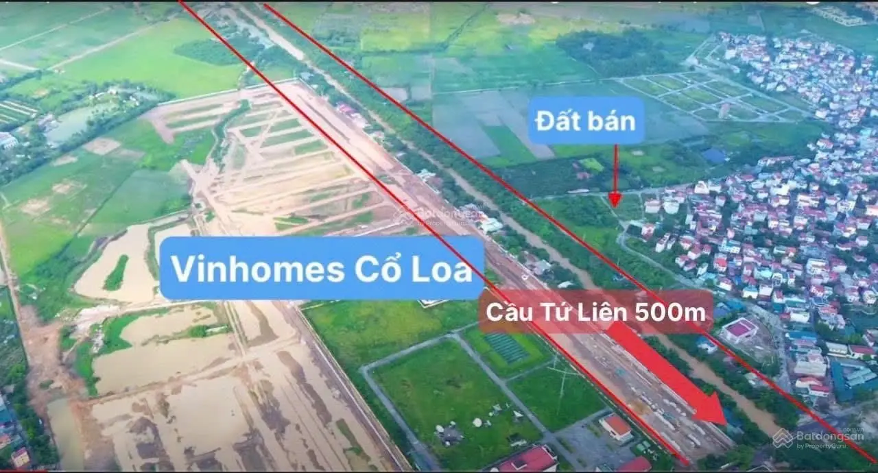 Siêu phẩm mặt đường 40m sát Vin Cổ Loa - cầu Tứ Liên - X1 Đông Hội