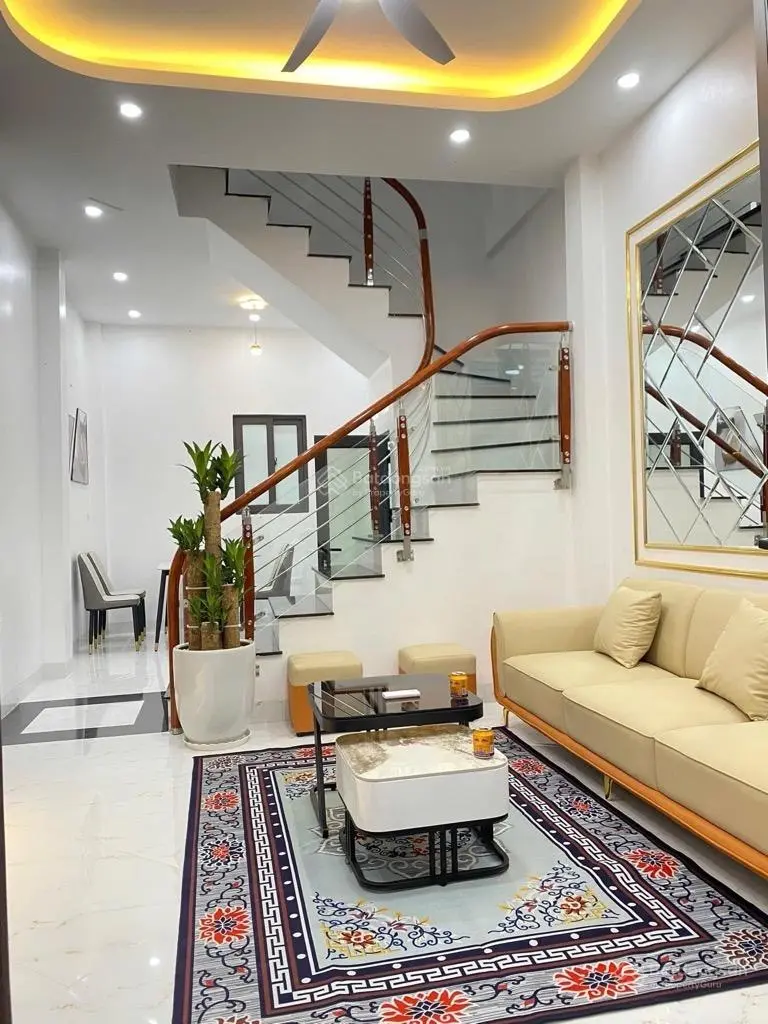 Nhà đẹp lung linh ngõ 282 Kim Giang - sát trường Đại Kim - ô tô đỗ 4 phòng ngủ - 36m2 x 5T x MT 4m