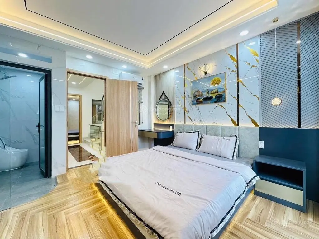 Hẻm xe hơi Phan Huy Ích - nhà 4 tầng 65m2 - chỉ 7.7 tỷ