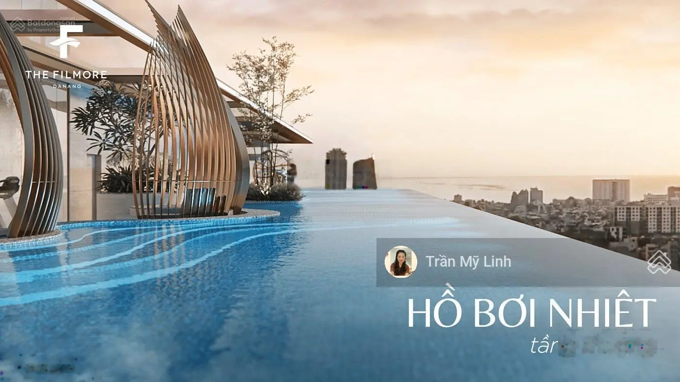 Căn hộ 3 ngủ (120m2 có ban công quanh nhà) tại Filmore view sông Hàn và công viên Asia Park