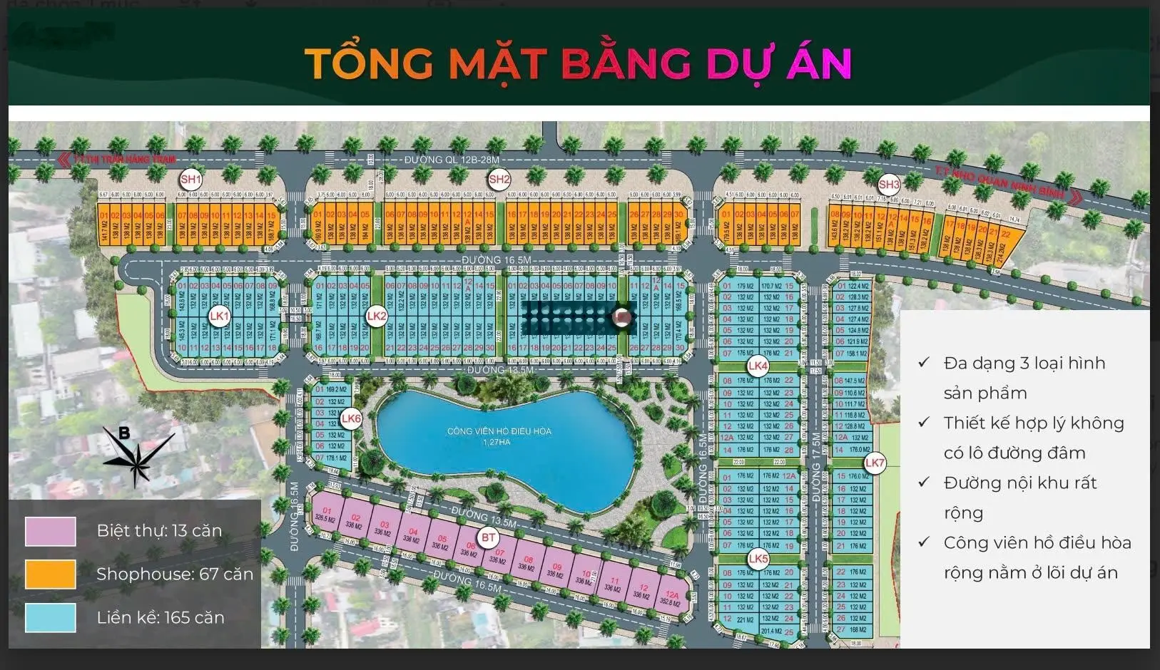 1,6 TỶ CÓ NGAY 132M2/LÔ ĐẤT NỀN TRONG KHU ĐÔ THỊ KIỂU MẪU SẴN SỔ BÀN GIAO LUÔN.