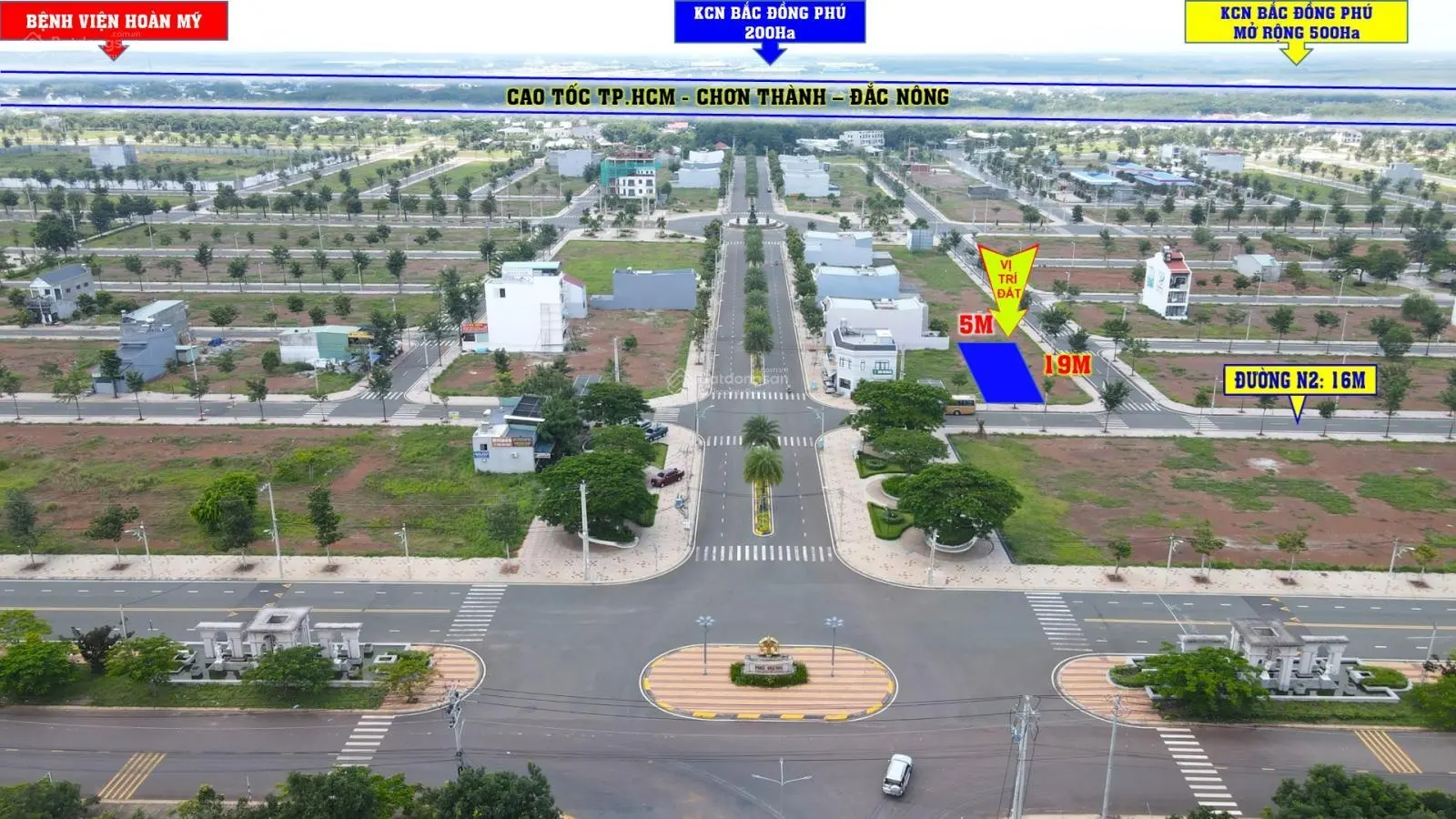Bán nền 95m2 giá ngộp ngay cổng dự án Cát Tường Phú Hưng, TP. Đồng Xoài, Bình Phước