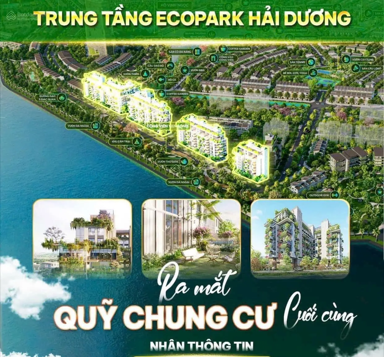 Giá gốc CĐT sở hữu căn trung tầng Ecopark - Thanh toán 25%