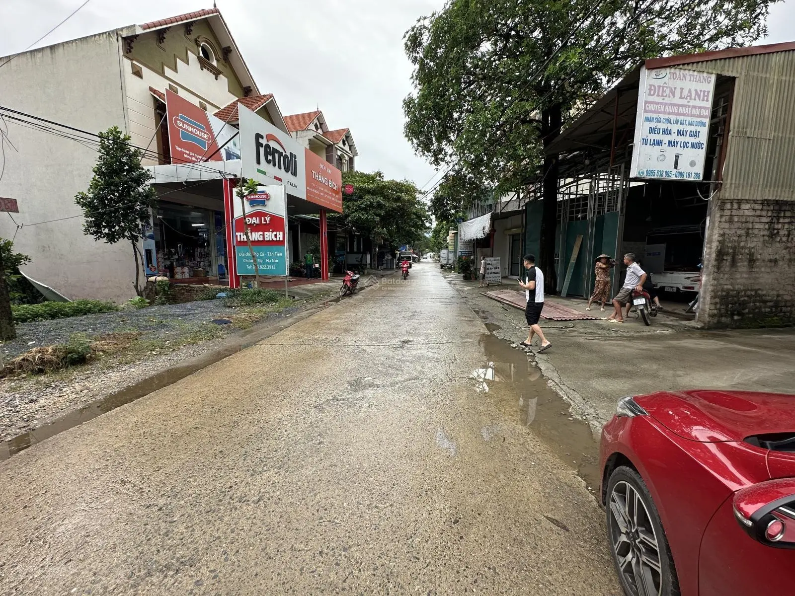 91m2 sẵn nhà 2 tầng bám đường liên Xã Nam Phương Tiến kinh doanh buôn bán sầm uất. Cách Quốc Lộ 50m