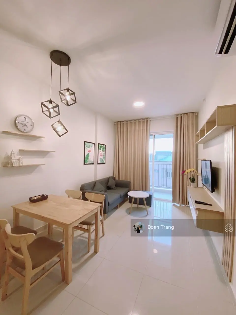 Chủ gửi bán giá 1tỷ660 còn TL căn CC Happy City Hạnh Phúc, Nhà Bè SHR 76m2, 2PN, 2WC full nội thất