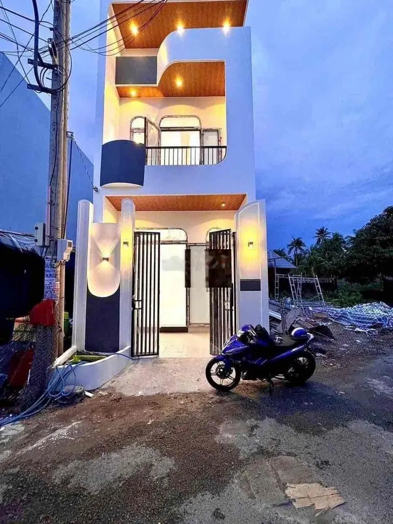 Nhà phố 3 phòng ngủ xây mới | hẻm 2 bùi hữu nghĩa