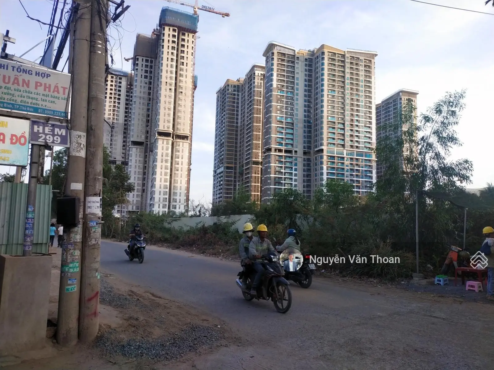 Bán đất hẻm 299 Phước Thiện gần công viên Phước Thiện