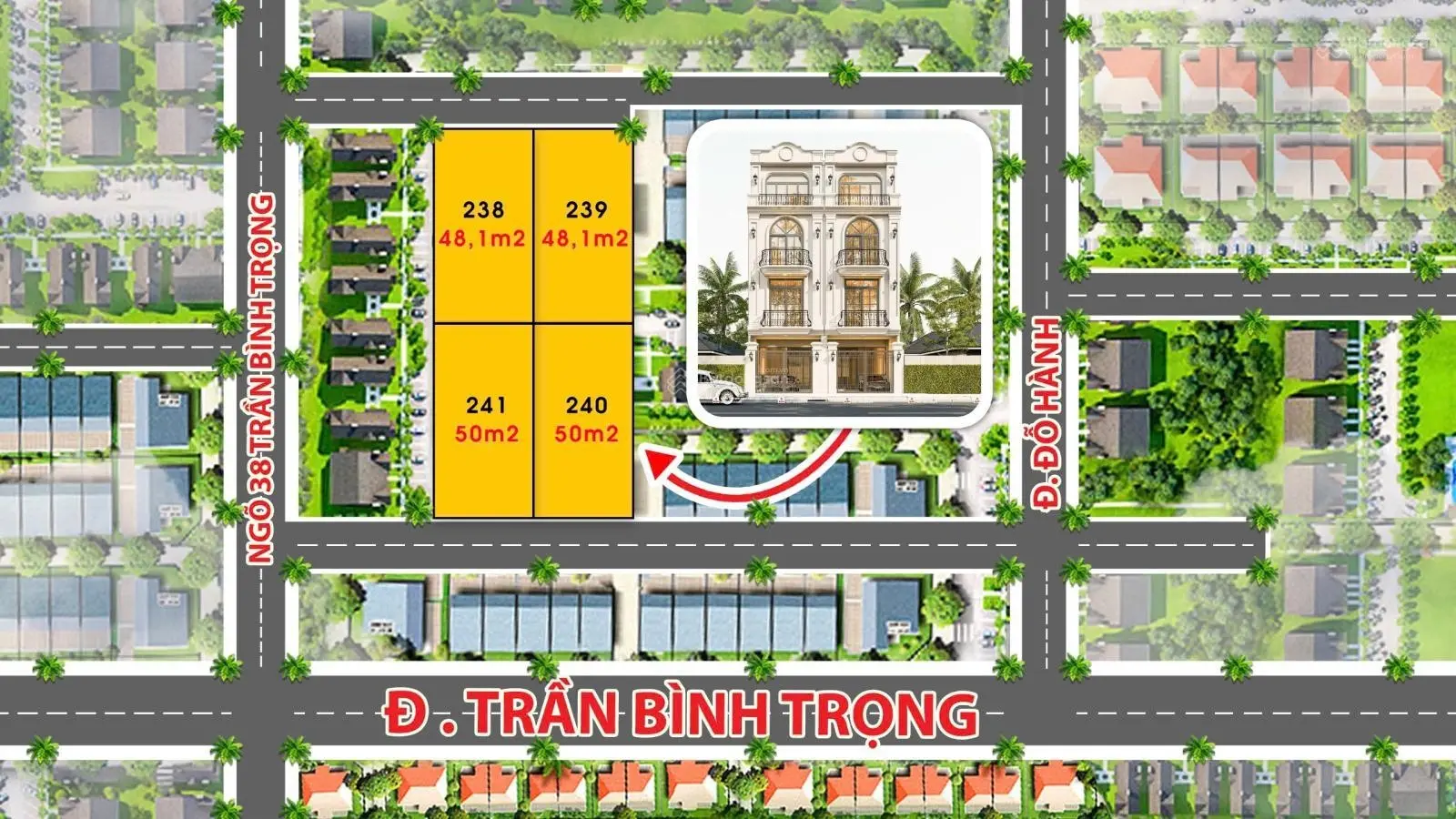 Bán nhà 4tầng tại đường Đỗ Hành phường Đông Sơn đối diện trường chuyên Lam Sơn