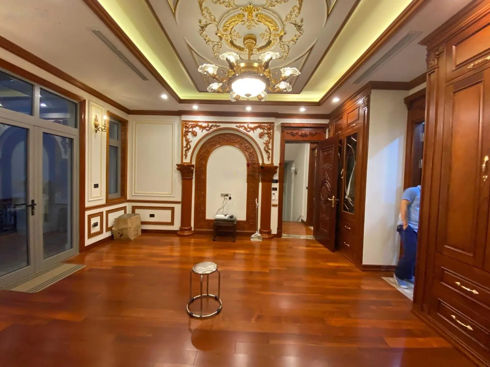 Bán gấp biệt thự song lập 210m2 Vinhomes The Harmony, Hoàn thiện có thang máy 4PN