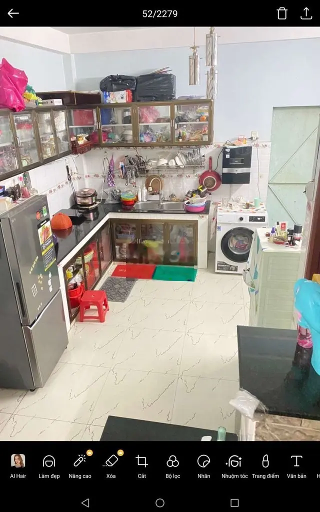 BÁN NHÀ MỚI ĐẸP 52M2 SHR HẺM 187 MỄ CỐC P15 Q8 1 TRỆT 1 LẦU