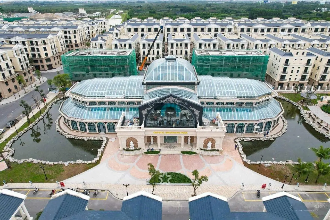 Biệt thự Tứ Lập Áp Góc View Sông khu Đảo Dừa Vinhomes Ocean Park 2 Giá 17,7 tỷ