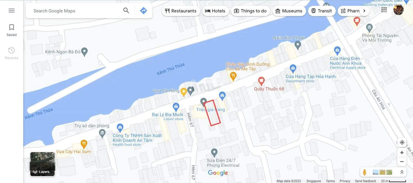 Bán đất mặt tiền Trương Công Định, Thủ Thừa, Long An nở hậu giá tốt 4,4 tỷ