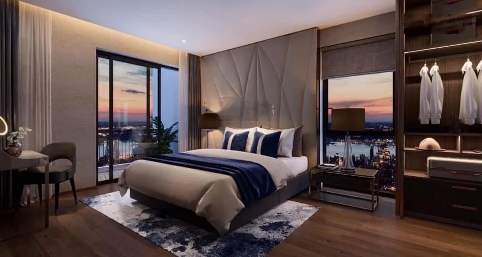 Bán căn hộ Vinhomes Green Bay Mễ Trì căn 57m2 đến 70m2 thiết kế 2PN 2WC giá 3 tỷ đến 5 tỷ full đồ