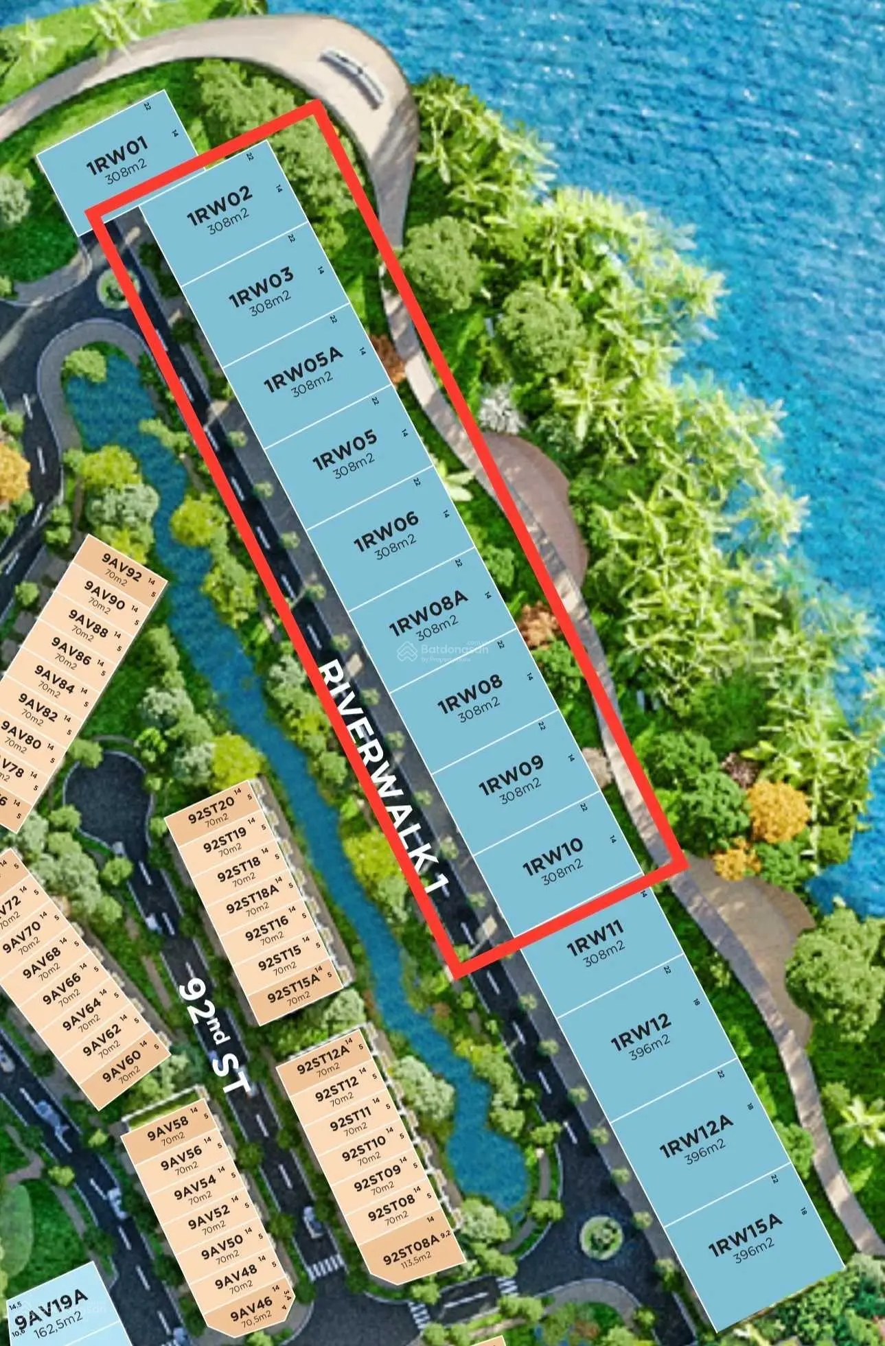 Cần bán gấp biệt thự đơn lập mặt sông Đồng Nai Eco Village Saigon giá 45 tỷ (308m2)