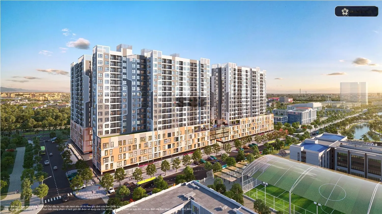 Chung cư cao cấp của Vinhomes tại TP. Thanh Hoá chỉ hơn 2 tỷ sở hữu ngay căn hộ 46m2