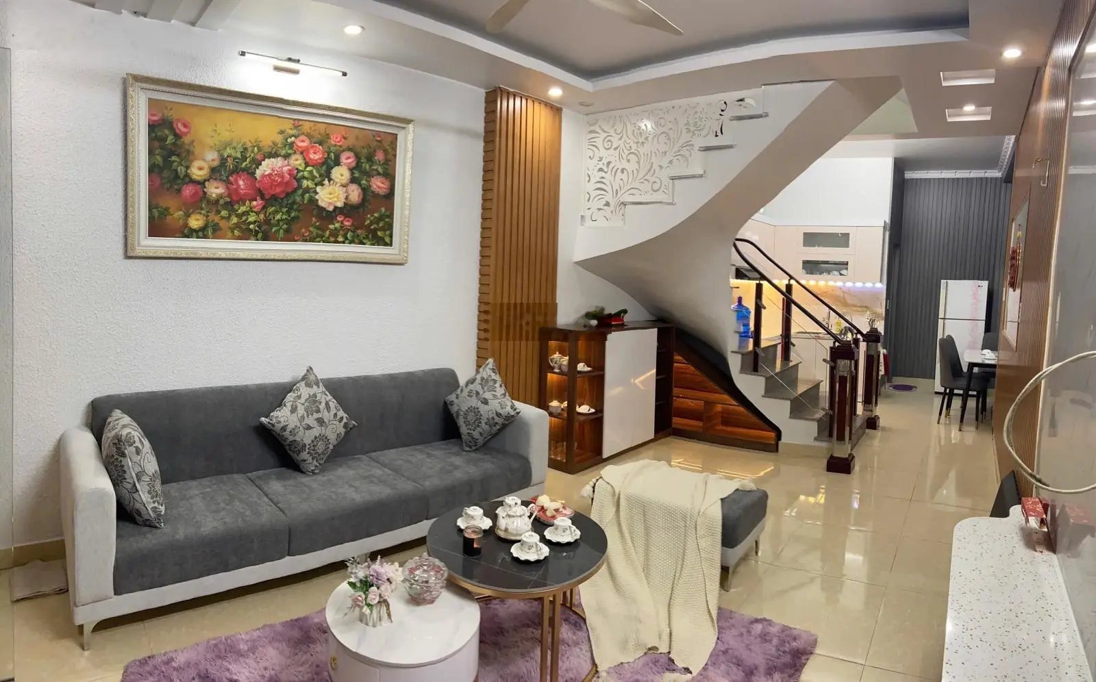 Bán nhà 3 tầng ngõ 128 An Đà, 46m2 ô tô đỗ sát nhà giá chỉ 2,6 tỷ gia lộc full đồ