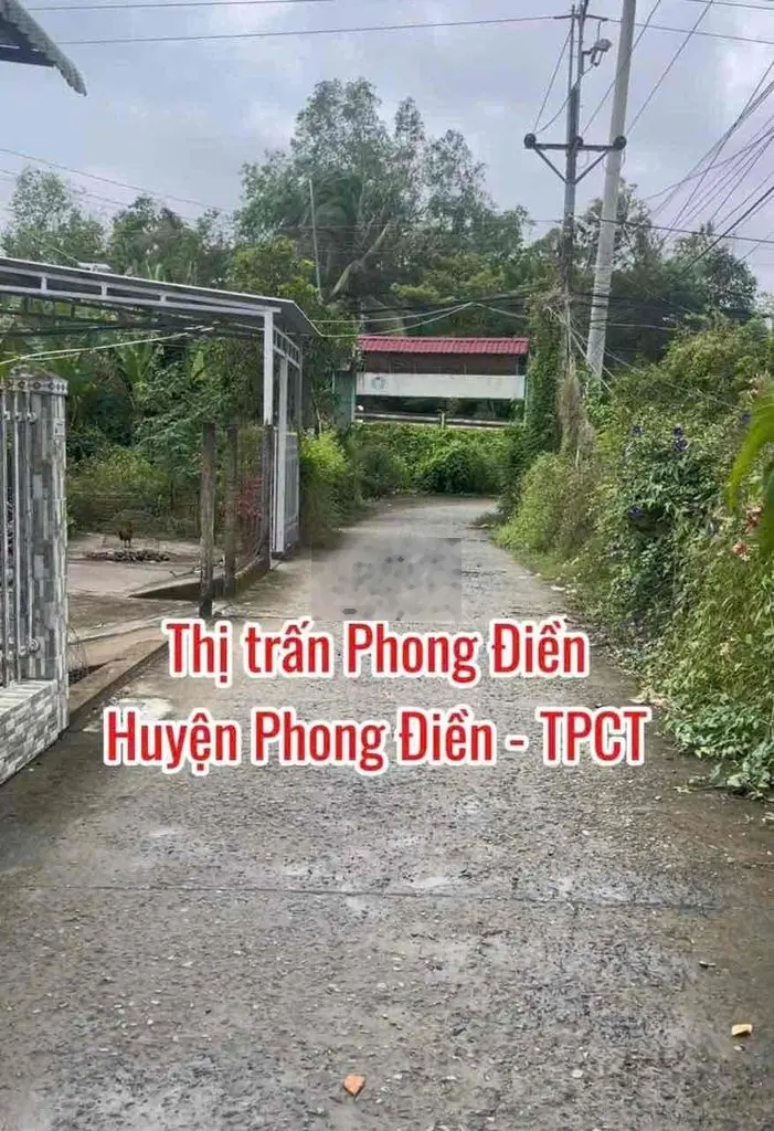 Nền 169m2 Thổ Cư - Lộ Oto - Cách Chợ Phong Điền 1,5Km - Giá 899Tr