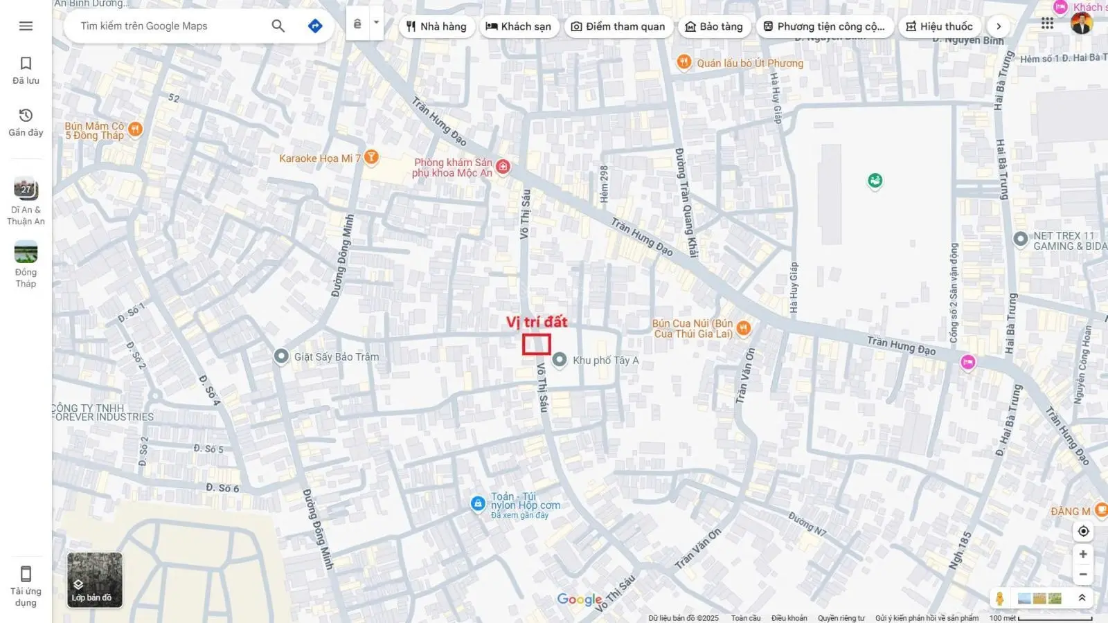 Bán nhà 1T 2L 4x20m hoàn công, mặt tiền Võ Thị Sáu p. Đông Hòa, thổ cư 100%