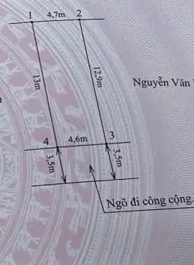 Bán lô đất siêu đẹp chung cư Lương Quán Nam Sơn 60m giá 1,5tỷ. Lô đất ngay sau chợ Lương Quán,