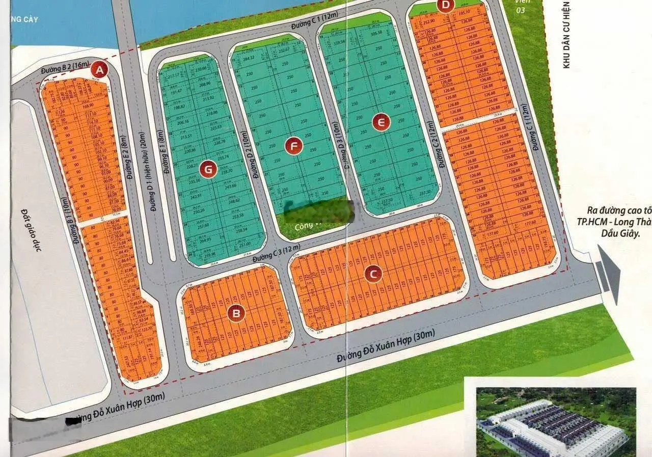 Bán đất nền diện tích 80m2 125m2 240m2 dự án hoàng anh minh tuấn sổ đỏ giá cạnh tranh nhất