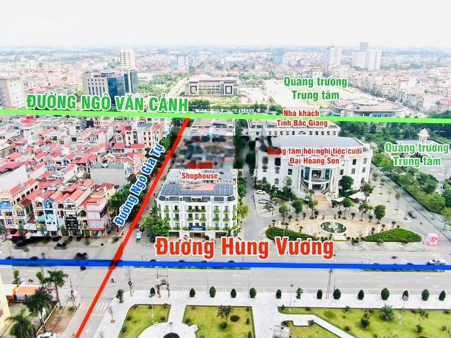 Chính chủ bán căn shophouse 5 tầng Đại Hoàng Sơn TP Bắc Giang