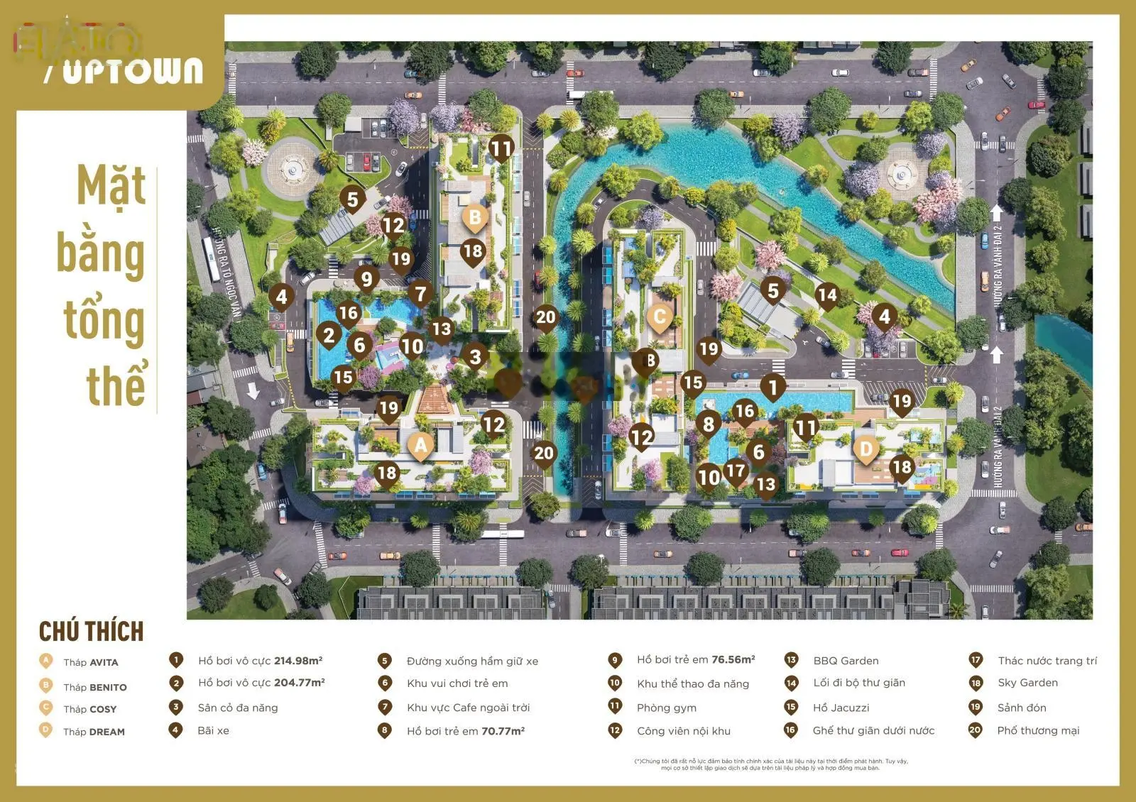 Chính thức mở bán Fiato Uptown Thủ Đức giá chỉ 48tr/m2 tặng gói nội thất cao cấp