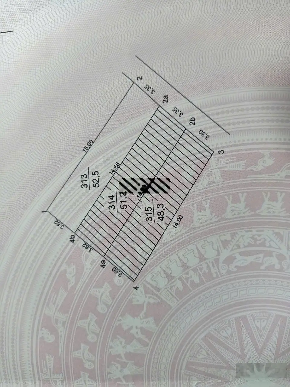 Thôn Ngọc Hồi, Thanh Trì diện tích: 52.5m2, mặt tiền 3.35m, 4 tầng, giá 6.4 tỷ