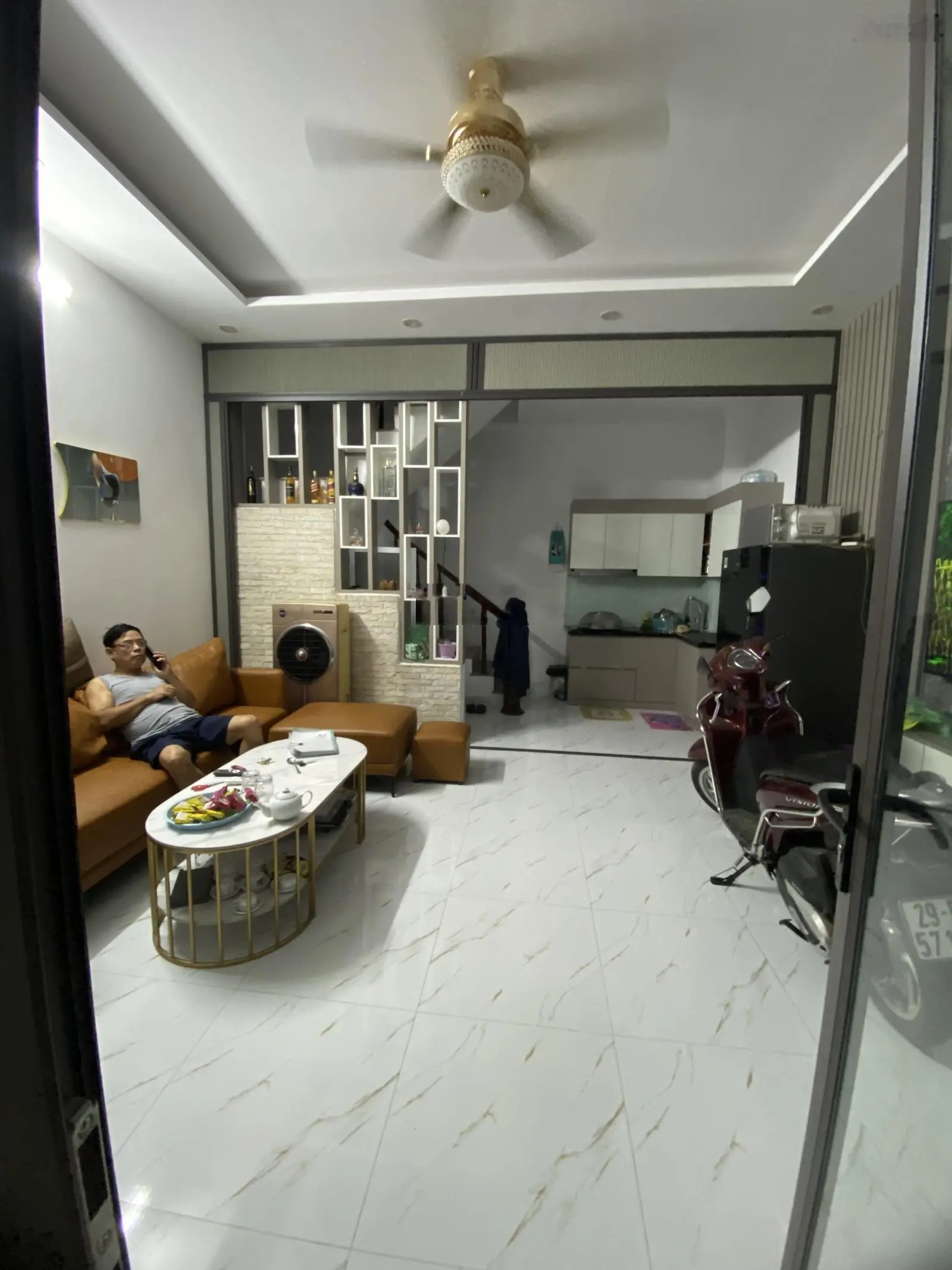 Bán nhà gần cầu mai động 34m 5 tầng ngõ rộng full nội thất về ở ngay lh 0961 579 ***