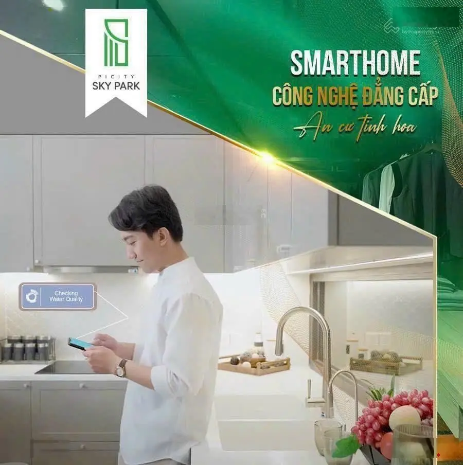 Chỉ cần thanh toán 240tr sở hữu ngay căn hộ cao cấp PiCity Sky Park ngay cầu vượt Linh Xuân Thủ Đức