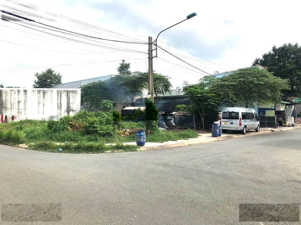 Bán ngợp lô đất góc 2 MT đường lớn, sát chợ Rạch Bắp, trong KDC Rạch Bắp sổ riêng, full thổ cư