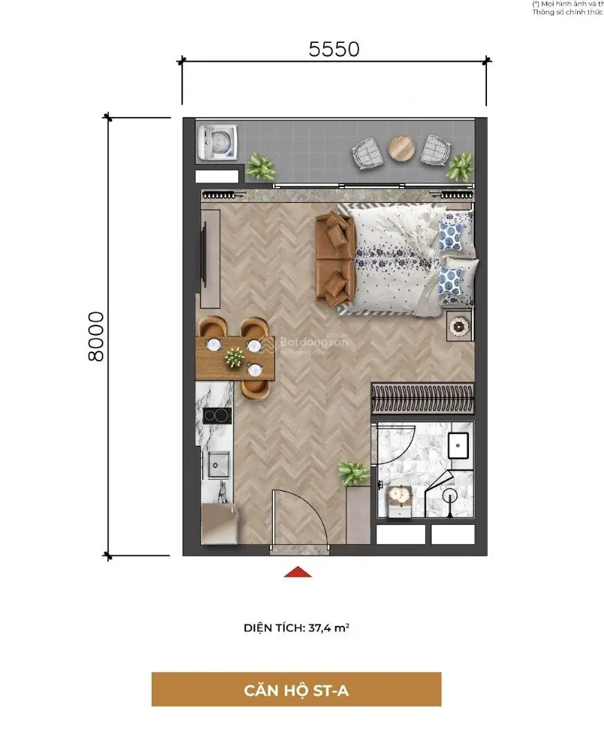 VỐN CHỈ TỪ ~ 800 TR SỞ HỮU NGAY CĂN HỘ STUDIO VIEW SÔNG HÀN