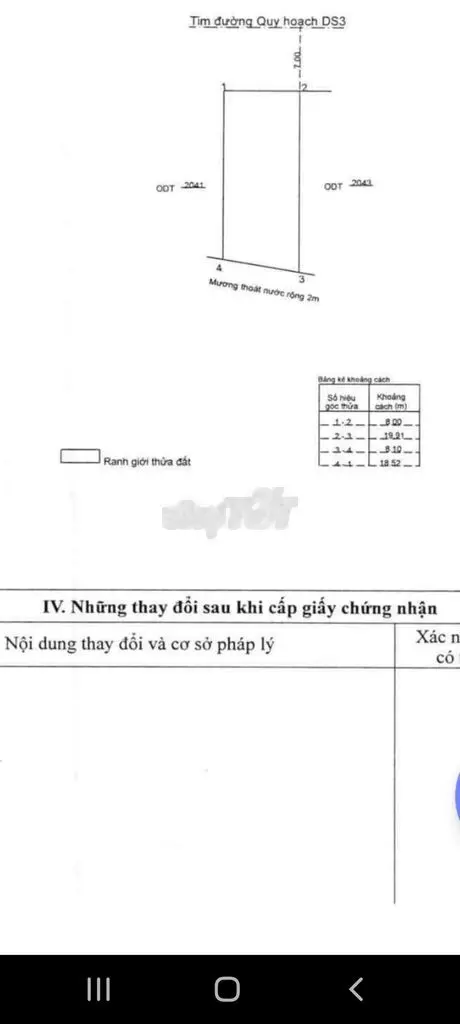 Chính chủ cần bán nhanh lô đất full thổ cư, đối diện KCN Nhơn Hòa