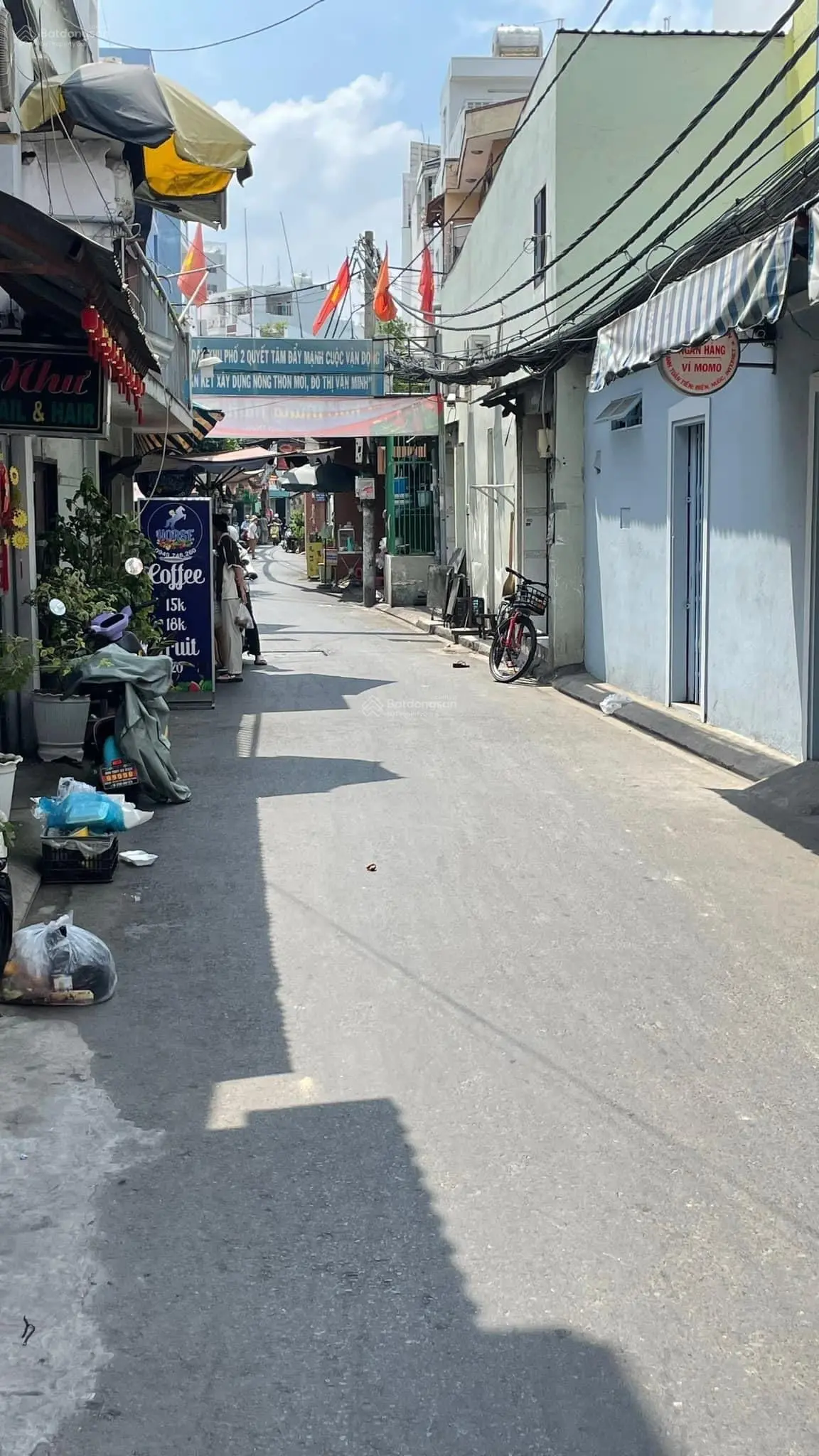 Nhà căn góc hẻm thông 4m Âu Dương Lân P3 - 4 tỷ 5
