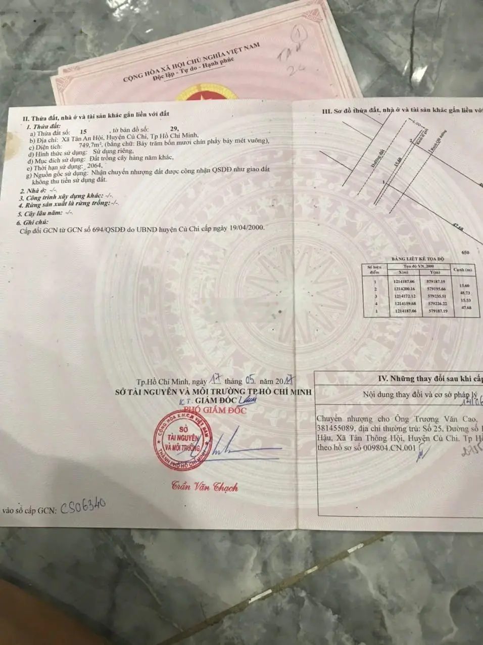 Bán đất MT TL373 gần đường Xuyên Á và KCN Tây Bắc