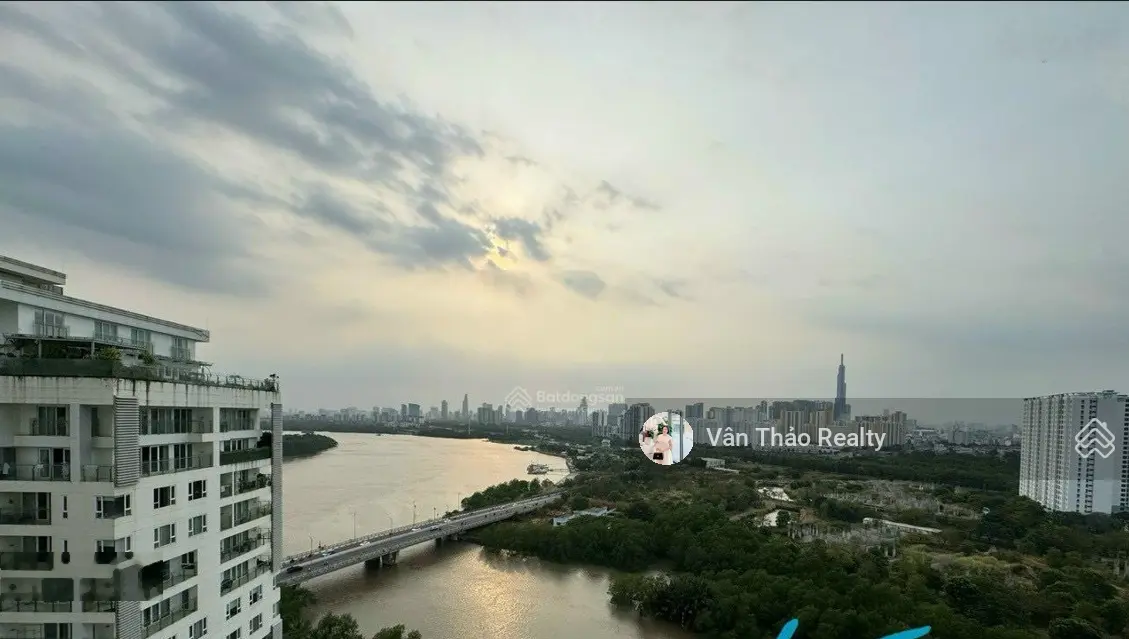 (Siêu phẩm) căn hộ thông tầng - Duplex 4 phòng ngủ, view sông SG full nội thất sang xịn mịn Quận 2